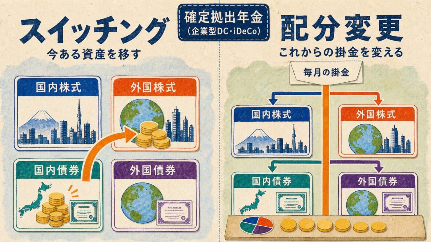 企業型DCのスイッチングと配分変更の違い、わかっていますか? ~基本の積み重ねが信頼につながる理由~ 1 messageImage 1787869630046